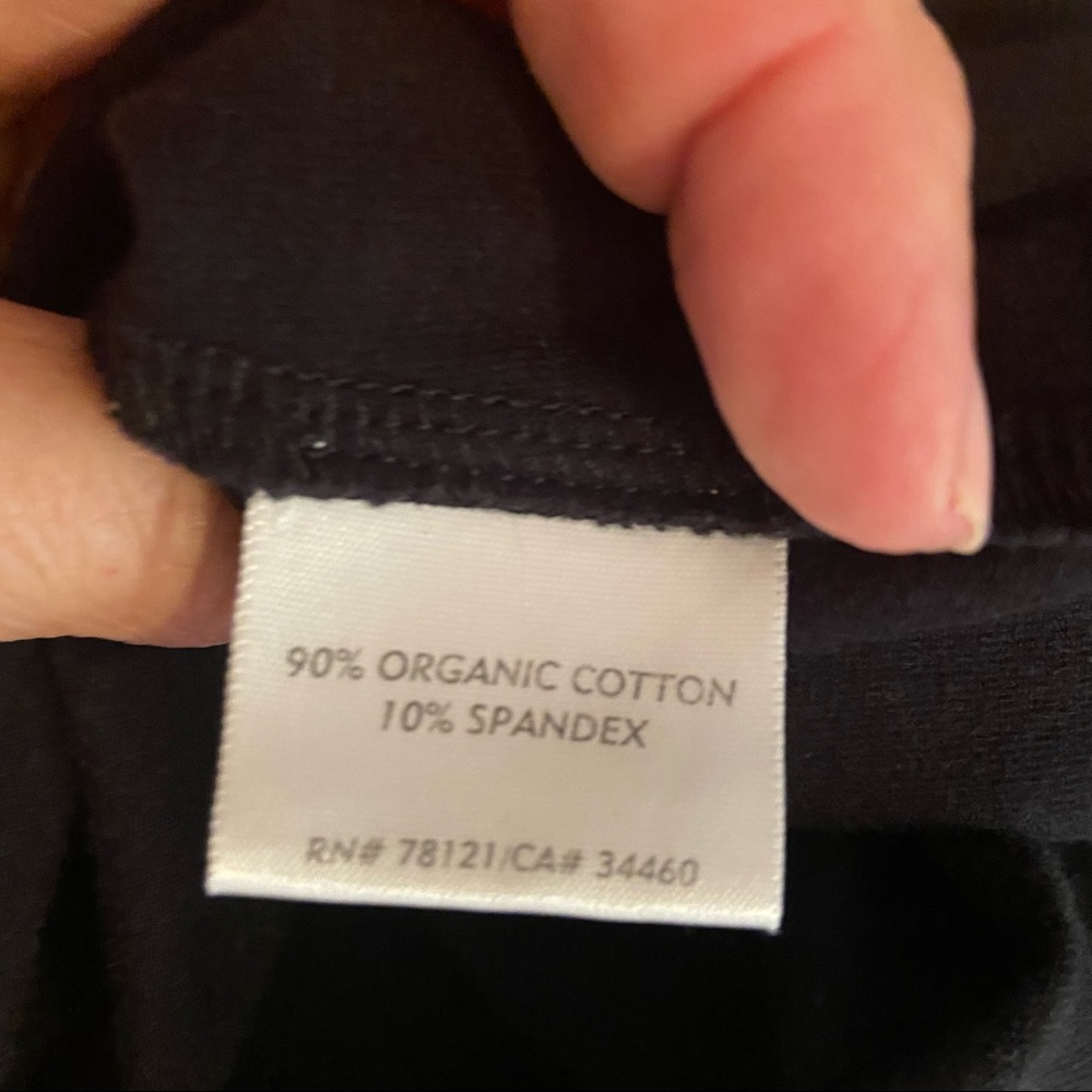 Eileen Fisher Short Sleeve Stretch Organic Dress-S - Picture 6 of 9